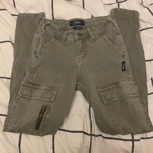 vintage silver jeans cargo pants!